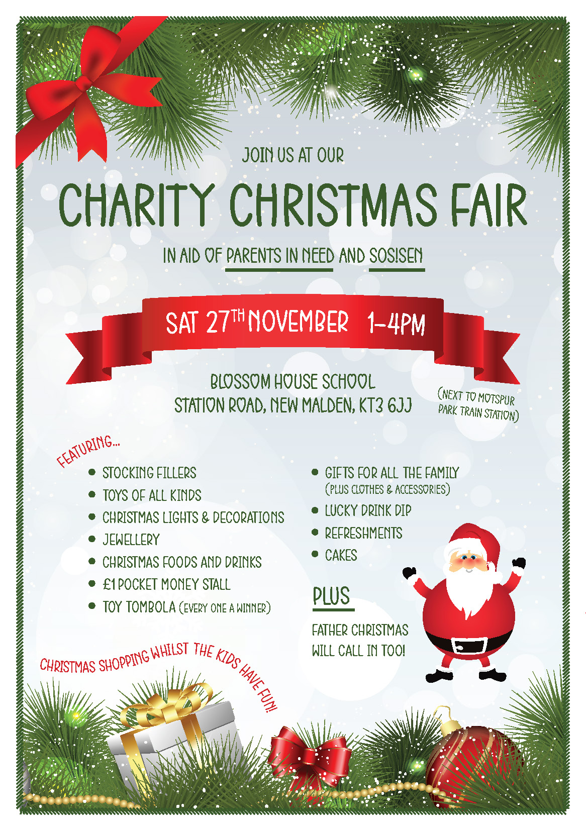 Christmas Charity Poster Christmas Charity Poster